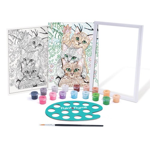As Paint & Frame Ζωγραφίζω Με Αριθμούς Funny Kitties Για Ηλικίες 9+ Χρονών (1038-41010)