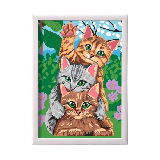 As Paint & Frame Ζωγραφίζω Με Αριθμούς Funny Kitties Για Ηλικίες 9+ Χρονών (1038-41010)