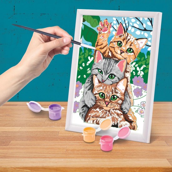 As Paint & Frame Ζωγραφίζω Με Αριθμούς Funny Kitties Για Ηλικίες 9+ Χρονών (1038-41010)