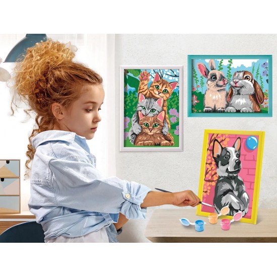 As Paint & Frame Ζωγραφίζω Με Αριθμούς Funny Kitties Για Ηλικίες 9+ Χρονών (1038-41010)