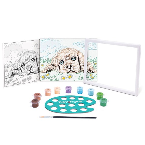 As Paint & Frame Ζωγραφίζω Με Αριθμούς Loving Puppy Για Ηλικίες 9+ Χρονών (1038-41012)