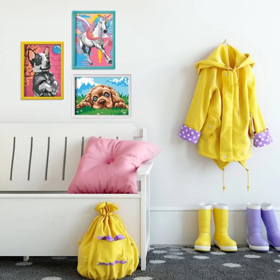 As Paint & Frame Ζωγραφίζω Με Αριθμούς Loving Puppy Για Ηλικίες 9+ Χρονών (1038-41012)