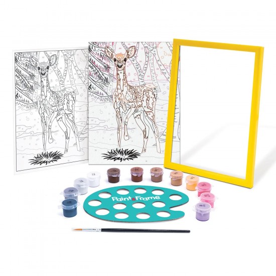 As Paint & Frame Ζωγραφίζω Με Αριθμούς Snow Deer Για Ηλικίες 9+ Χρονών (1038-41014)