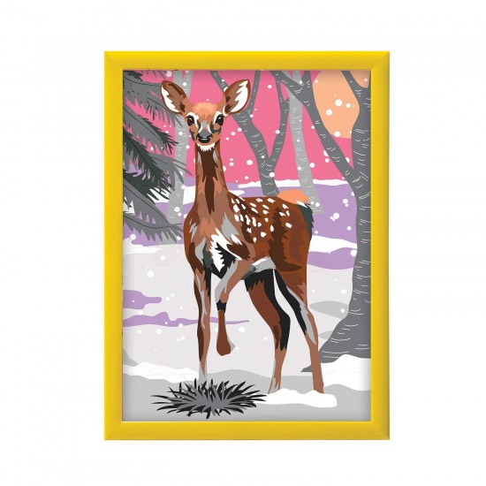 As Paint & Frame Ζωγραφίζω Με Αριθμούς Snow Deer Για Ηλικίες 9+ Χρονών (1038-41014)
