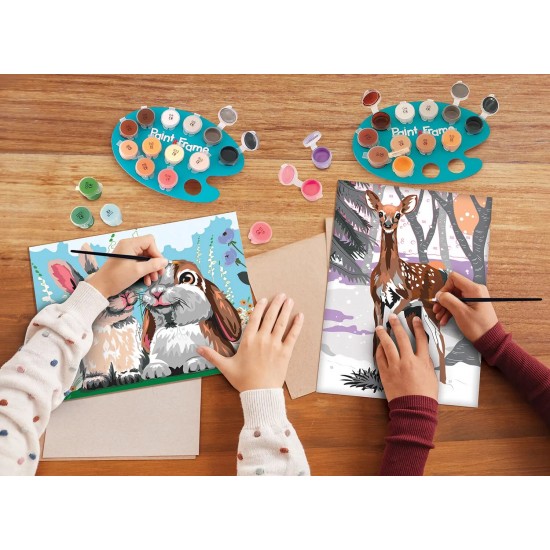 As Paint & Frame Ζωγραφίζω Με Αριθμούς Snow Deer Για Ηλικίες 9+ Χρονών (1038-41014)