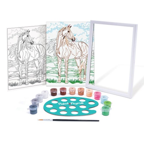 As Paint & Frame Ζωγραφίζω Με Αριθμούς Wild Horse Για Ηλικίες 9+ Χρονών (1038-41015)