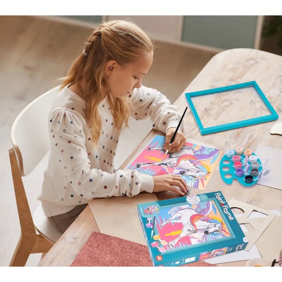 As Paint & Frame Ζωγραφίζω Με Αριθμούς Magic Unicorn Για Ηλικίες 9+ Χρονών (1038-41016)