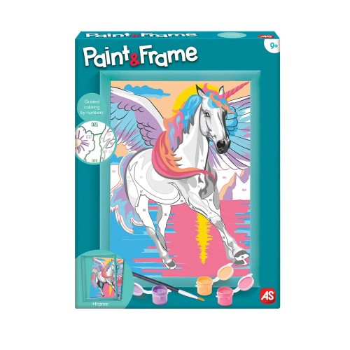 As Paint & Frame Ζωγραφίζω Με Αριθμούς Magic Unicorn Για Ηλικίες 9+ Χρονών (1038-41016)