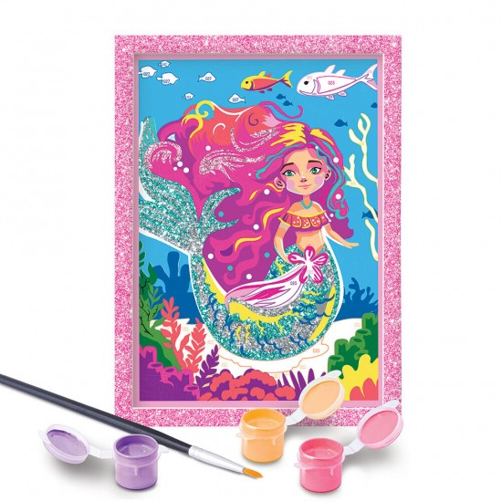 As Paint & Frame Ζωγραφίζω Με Αριθμούς Mythical Mermaid Για Ηλικίες 6 Χρονών και άνω (1038-41018)