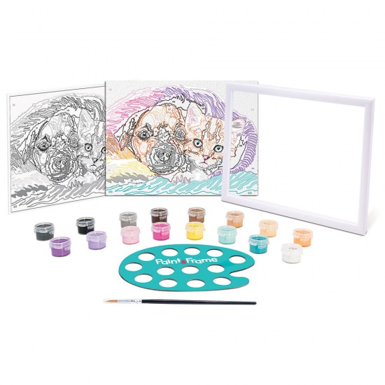 As Paint & Frame Ζωγραφίζω Με Αριθμούς Sweet Friendship Για Ηλικίες 9 Χρονών και άνω (1038-41020)