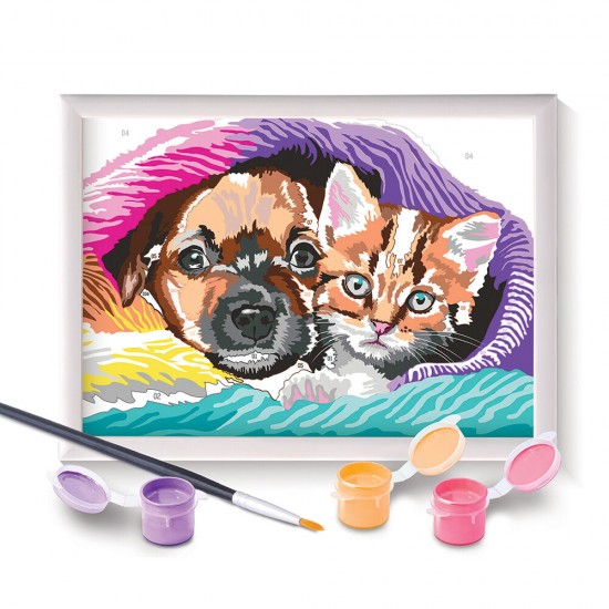 As Paint & Frame Ζωγραφίζω Με Αριθμούς Sweet Friendship Για Ηλικίες 9 Χρονών και άνω (1038-41020)