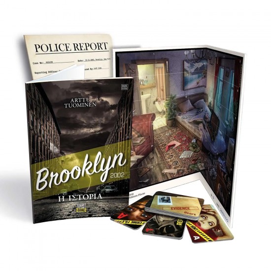 AS Games Επιτραπέζιο Παιχνίδι Crime Scene Brooklyn 2002 Για Ηλικίες 18+ Χρονών Και 1+ Παίκτες (1040-21700)