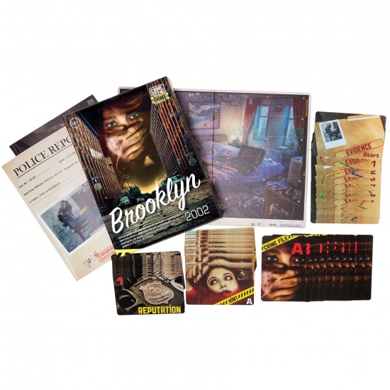 AS Games Επιτραπέζιο Παιχνίδι Crime Scene Brooklyn 2002 Για Ηλικίες 18+ Χρονών Και 1+ Παίκτες (1040-21700) AS Games Επιτραπέζιο Παιχνίδι Crime Scene Brooklyn 2002 Για Ηλικίες 18+ Χρονών Και 1+ Παίκτες (1040-21700)