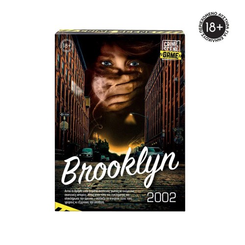 AS Games Επιτραπέζιο Παιχνίδι Crime Scene Brooklyn 2002 Για Ηλικίες 18+ Χρονών Και 1+ Παίκτες (1040-21700)