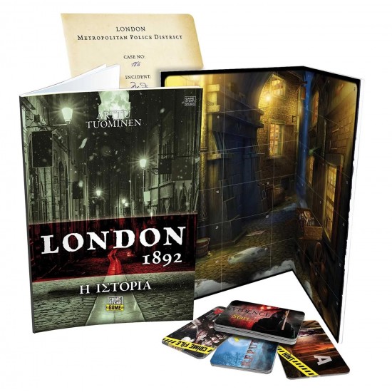 AS Games Επιτραπέζιο Παιχνίδι Crime Scene London 1892 Για Ηλικίες 18+ Χρονών Και 1+ Παίκτες (1040-21701)
