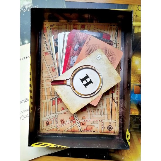 AS Games Επιτραπέζιο Παιχνίδι Crime Scene London 1892 Για Ηλικίες 18+ Χρονών Και 1+ Παίκτες (1040-21701)