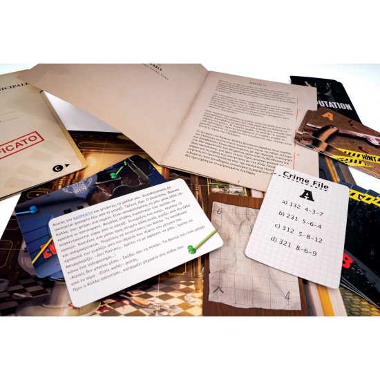 AS Games Επιτραπέζιο Παιχνίδι Crime Scene Palermo 1985 Για Ηλικίες 18 Χρονών και ανω Και 1 Παίκτες και άνω (1040-21702) AS Games Επιτραπέζιο Παιχνίδι Crime Scene Palermo 1985 Για Ηλικίες 18 Χρονών και ανω Και 1 Παίκτες και άνω (1040-21702)