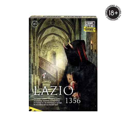 AS Games Επιτραπέζιο Παιχνίδι Crime Scene Lazio 1356 Για Ηλικίες 18 Χρονών και άνω  Και 1 Παίκτες και άνω (1040-21703)