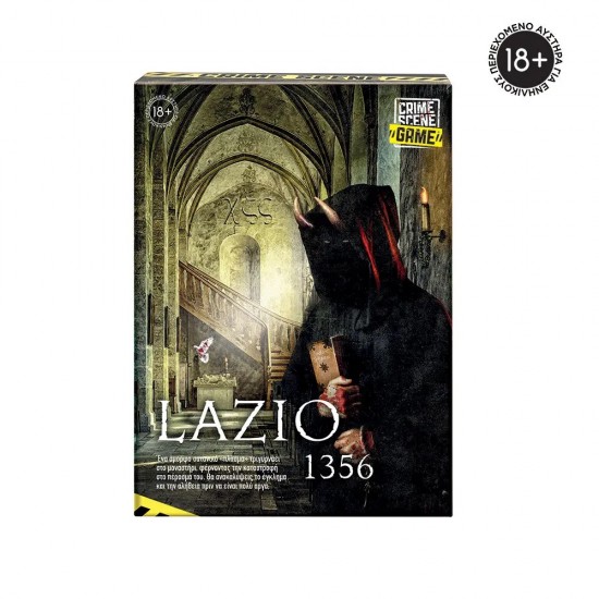 AS Games Επιτραπέζιο Παιχνίδι Crime Scene Lazio 1356 Για Ηλικίες 18 Χρονών και άνω  Και 1 Παίκτες και άνω (1040-21703)