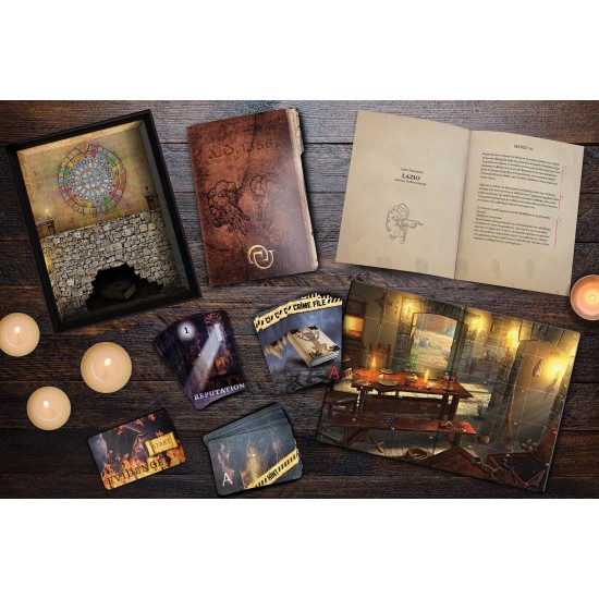 AS Games Επιτραπέζιο Παιχνίδι Crime Scene Lazio 1356 Για Ηλικίες 18 Χρονών και άνω  Και 1 Παίκτες και άνω (1040-21703)