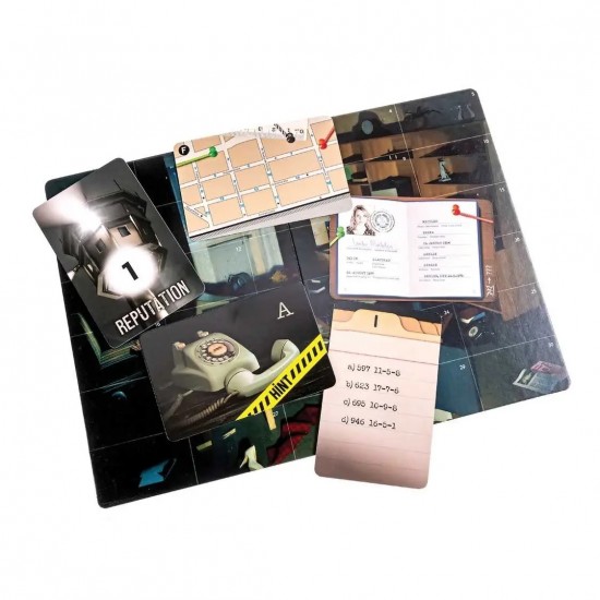 AS Games Επιτραπέζιο Παιχνίδι Crime Scene Berlin 1976 Για Ηλικίες 18 Χρονών και άνω Και 1 Παίκτες και άνω  (1040-21705)