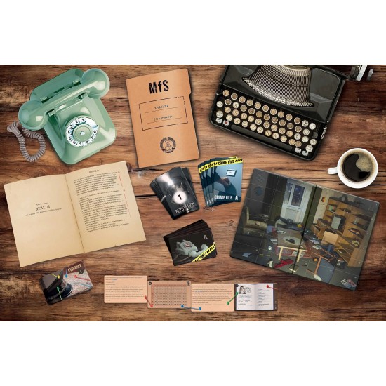 AS Games Επιτραπέζιο Παιχνίδι Crime Scene Berlin 1976 Για Ηλικίες 18 Χρονών και άνω Και 1 Παίκτες και άνω  (1040-21705)