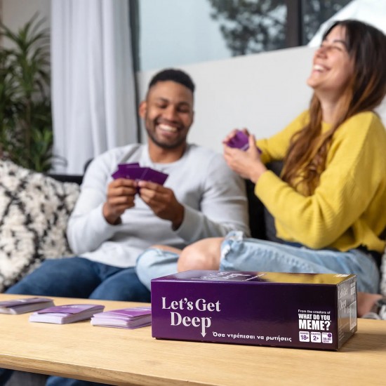 AS Games Επιτραπέζιο Παιχνίδι Let's Get Deep Για Ηλικίες 18+ Χρονών Και 2 Παίκτες και άνω  (1040-24324)