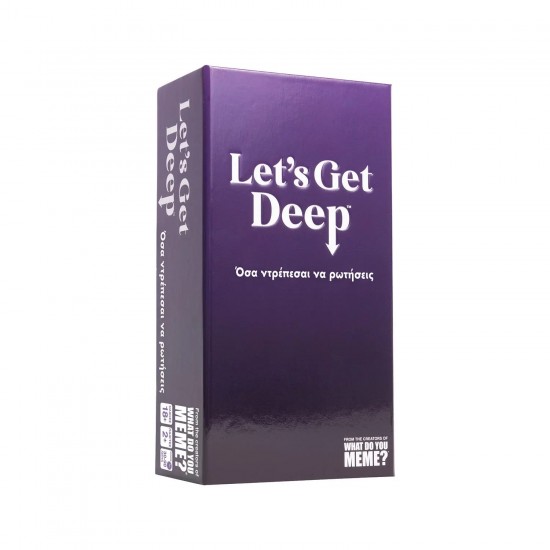 AS Games Επιτραπέζιο Παιχνίδι Let's Get Deep Για Ηλικίες 18+ Χρονών Και 2 Παίκτες και άνω  (1040-24324)