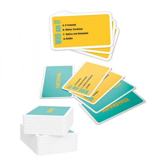 AS Games Επιτραπέζιο Παιχνίδι Gift Games Who Am I? Για Ηλικίες 15 Χρονών και άνω  Και 3-6 Παίκτες (1040-24800)