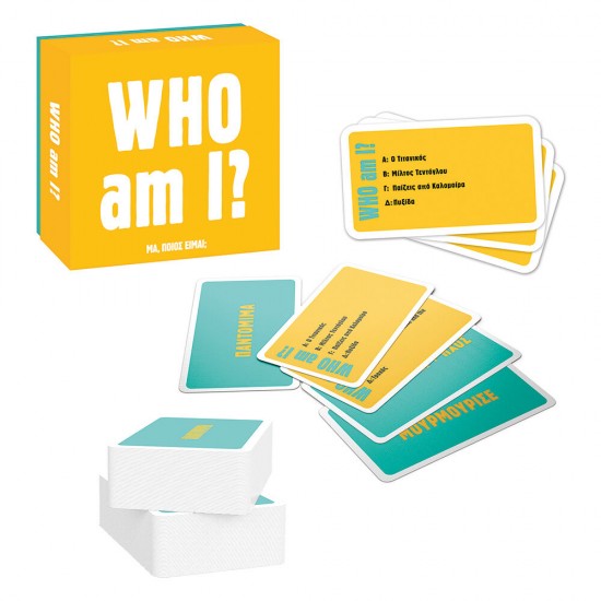 AS Games Επιτραπέζιο Παιχνίδι Gift Games Who Am I? Για Ηλικίες 15 Χρονών και άνω  Και 3-6 Παίκτες (1040-24800)