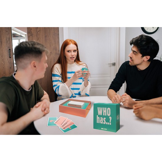 AS Games Επιτραπέζιο Παιχνίδι Gift Games Who Has? Για Ηλικίες 15 Χρονών και άνω Και 3-6 Παίκτες (1040-24803)