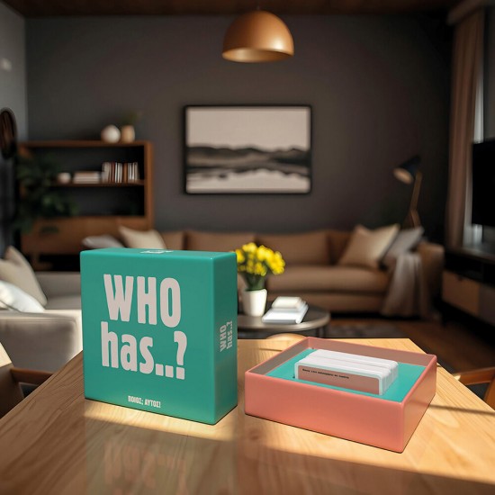 AS Games Επιτραπέζιο Παιχνίδι Gift Games Who Has? Για Ηλικίες 15 Χρονών και άνω Και 3-6 Παίκτες (1040-24803)