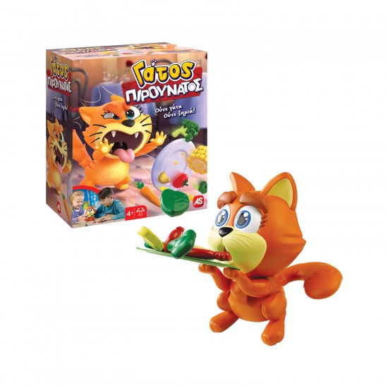 AS Games Επιτραπέζιο Παιχνίδι Γάτος Πιρουνάτος Για Ηλικίες 4 Χρονών και άνω  Και 2-4 Παίκτες (1040-24912)