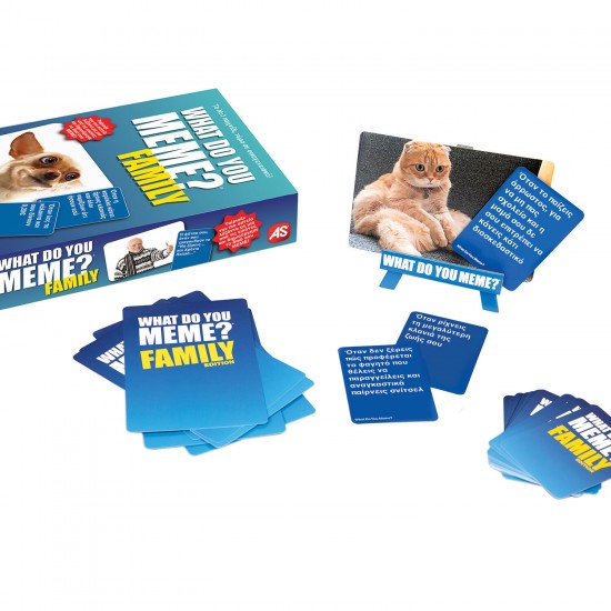 AS Games Επιτραπέζιο Παιχνίδι What Do You Meme? Οικογενειακό Για Ηλικίες 8 Χρονών και άνω Και 3 Παίκτες και άνω (1040-26200)