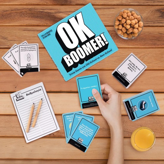 AS Games Επιτραπέζιο Παιχνίδι OK Boomer! Για Ηλικίες 16 Χρονών και άνω για 2-8 Παίκτες (1040-26478)