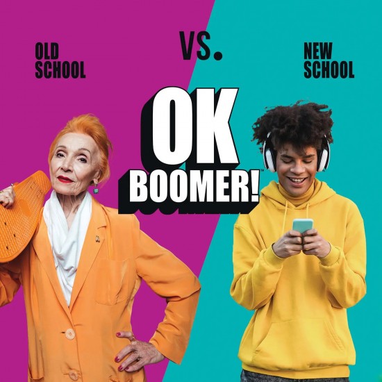 AS Games Επιτραπέζιο Παιχνίδι OK Boomer! Για Ηλικίες 16 Χρονών και άνω για 2-8 Παίκτες (1040-26478)