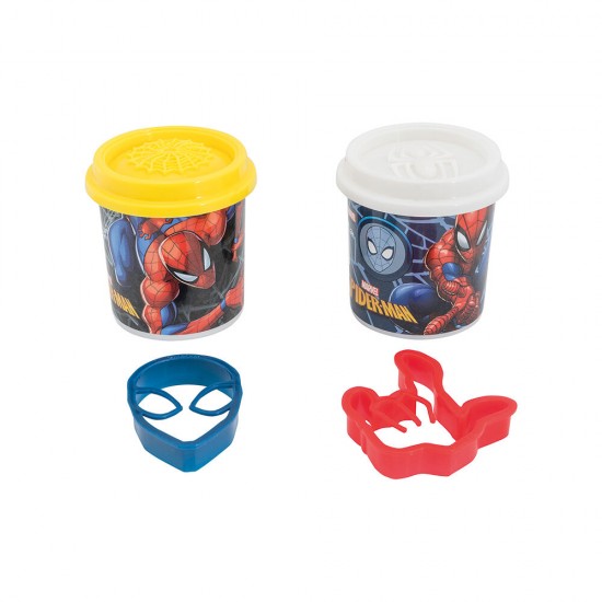AS Πλαστελίνη Disney Frozen & Marvel Spiderman Σετ 2 Βαζάκια Με 2 Cutters 228gr Για 3 Χρονών και άνω (1045-03607)