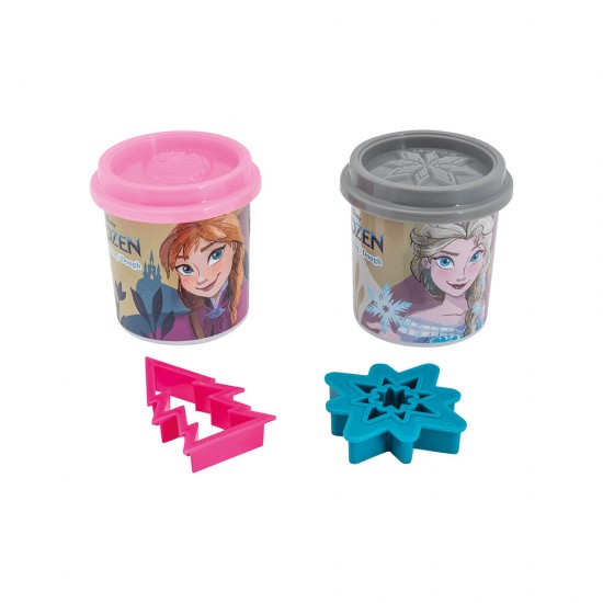 AS Πλαστελίνη Disney Frozen & Marvel Spiderman Σετ 2 Βαζάκια Με 2 Cutters 228gr Για 3 Χρονών και άνω (1045-03607)