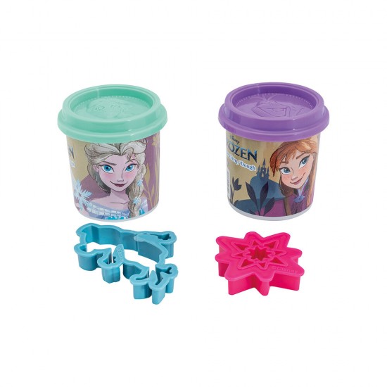 AS Πλαστελίνη Disney Frozen & Marvel Spiderman Σετ 2 Βαζάκια Με 2 Cutters 228gr Για 3 Χρονών και άνω (1045-03607)