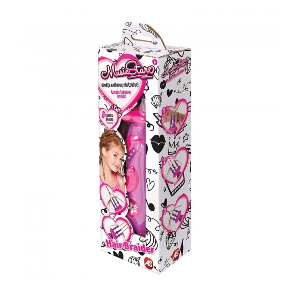 As Music Star Συσκευή Μαλλιών Hair Braider Για Ηλικίες 5+ Χρονών (1080-06518)