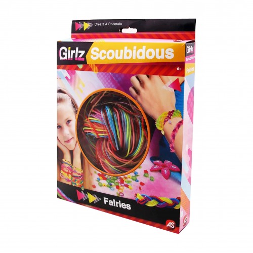 AS Girlz Scoubidous Σετ Κατασκευής με Χάντρες Για 6+ Χρονών (1080-11281)