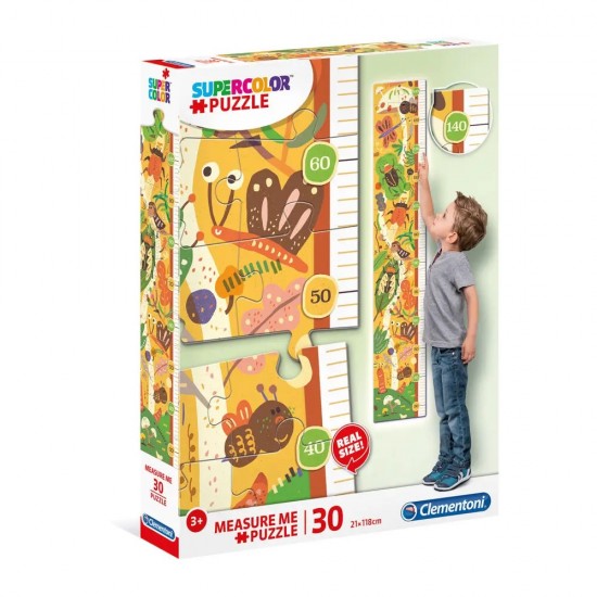 As Clementoni Παιδικό Παζλ Maxi Super Color Μέτρησε Με 30 τμχ (1200-20334)