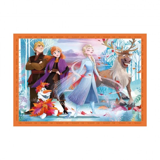 As Clementoni Παιδικό Παζλ 4 in 1 Supercolor Disney Frozen II 12-16-20-24 τμχ (1200-21518)