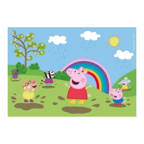 As Clementoni Παιδικό Παζλ Supercolor Peppa Pig 2x60 τμχ (1200-21622)