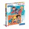 As Clementoni Παιδικό Παζλ Supercolor DC Comics Super Friends 2x60 τμχ (1200-21624)
