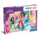 As Clementoni Παιδικό Παζλ Maxi Super Color Πριγκίπισσες 24 τμχ (1200-24232)