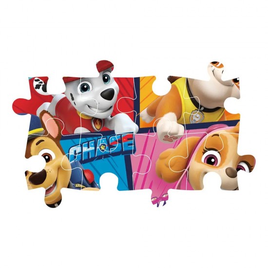 As Clementoni Παιδικό Παζλ Maxi Supercolor Nickelodeon Paw Patrol 24 τμχ (1200-24238)