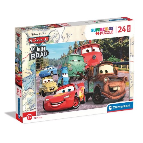 As Clementoni Παιδικό Παζλ Maxi Supercolor Disney Cars 24 τμχ (1200-24239)