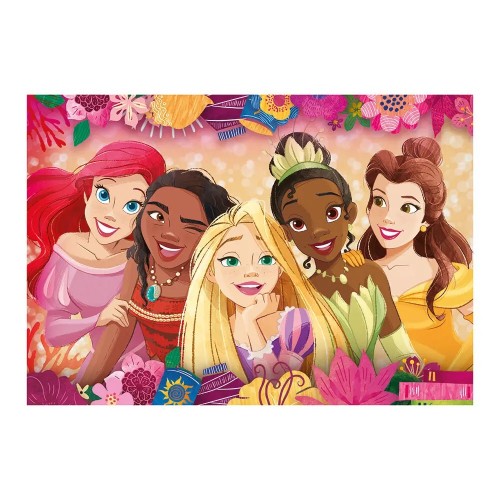 As Clementoni Παιδικό Παζλ Maxi Supercolor Disney Πριγκίπισσες 24 τμχ (1200-24241)