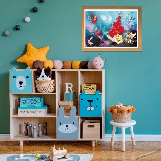 As Clementoni Παιδικό Παζλ Maxi Supercolor Disney Η Μικρή Γοργόνα 24 τμχ (1200-24243)